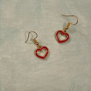 Heart Pendant Earrings
